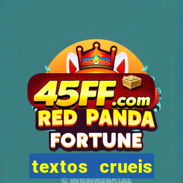 textos crueis demais pdf